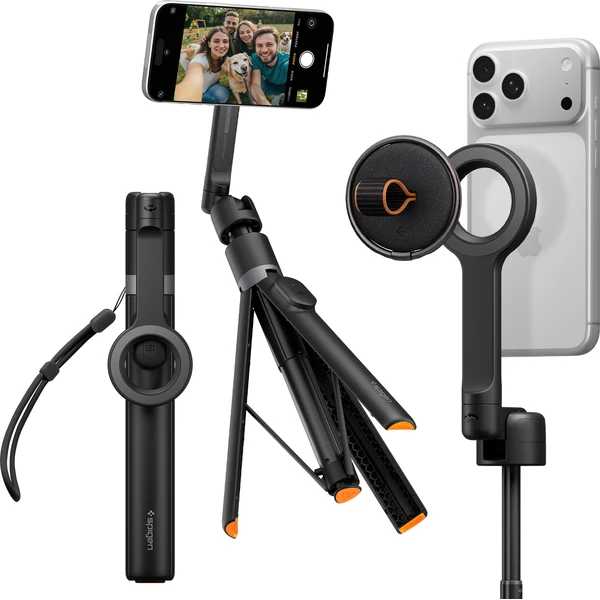 Spigen MagSafe Tripod Selfie tyč černá - Držáky - Obrázek 1e463c8e1174426896b0c5079bb8accc