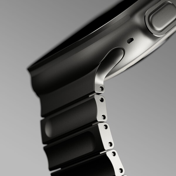 Aulumu C01 Hi-Per Titanium Alloy řemínek Apple Watch Ultra Black - Řemínky - Obrázek 1e7826f143464b4288d34adbc8551368