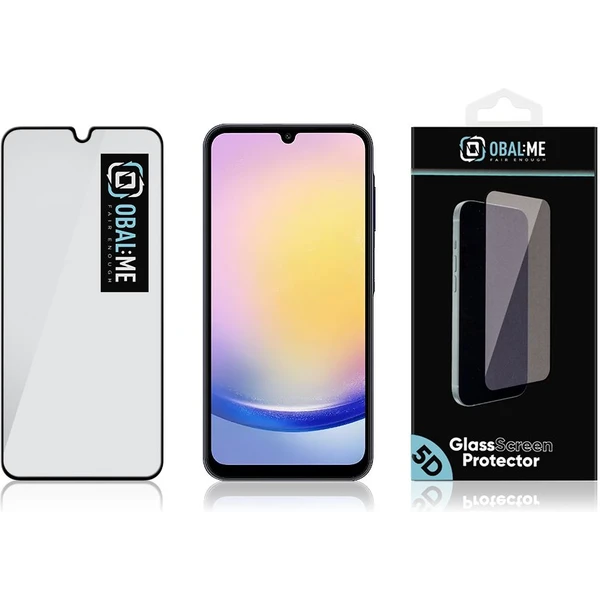 OBAL:ME 5D tvrzené sklo Samsung Galaxy A26 5G černé - Ochranné folie a skla - Obrázek 1e7b8c36dd35414baec1e8fb6205876c