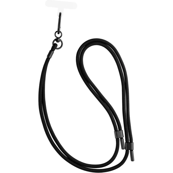 FIXED NeckUni univerzální šňůrka pro telefony se zadním krytem černá - Poutka - Obrázek 1eac2f5a2d214facbb7b67e6a88d5c73