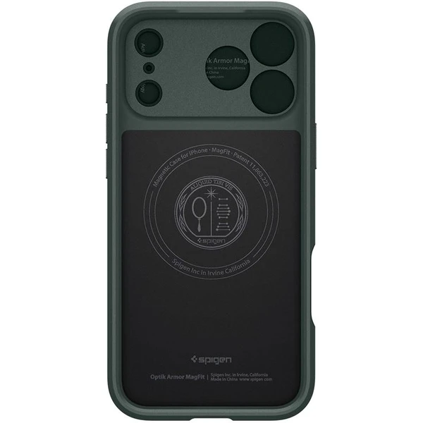 Spigen Optik Armor MagSafe kryt iPhone 17 Pro Max abyss green - Pouzdra - Obrázek 1ec3f3855a4849e78dcc47384aee225c