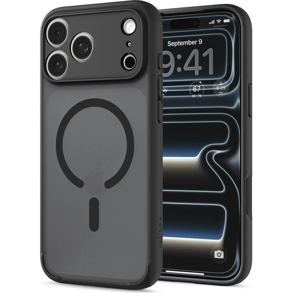 Spigen Ultra Hybrid MagSafe kryt iPhone 18 Pro Max/17 Pro Max frost black - Pouzdra - Obrázek 1f109973927d484d889fcfb12a9d5b8c