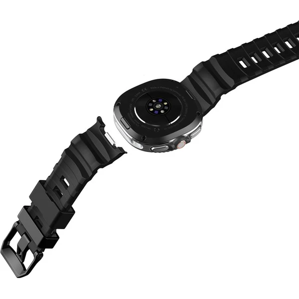 Spigen Silicone Band řemínek Samsung Galaxy Watch8/Classic 46mm/44mm/40mm černý - Řemínky - Obrázek 1f3f429472fb45b687f5cbc346999fe3