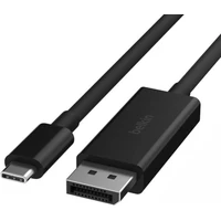 Belkin Connect USB-C/DisplayPort 1.4 kabel 8K 2m černý - Kabely a redukce