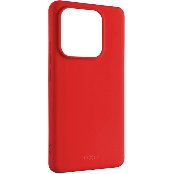 FIXED Story silikonový kryt Xiaomi Redmi Note 14 5G červený