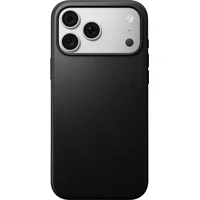 Nomad Modern Leather MagSafe kožený kryt iPhone 17 Pro Max/18 Pro Max Black - Pouzdra