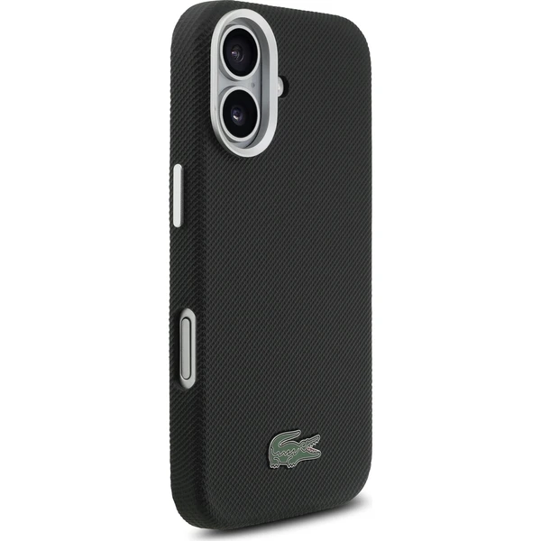 Lacoste PVC Iconic Petit Pique Metal Logo MagSafe kryt iPhone 17 černý - Pouzdra - Obrázek 1fa6ac8a5c844bdc8715b39bd4ad42a5