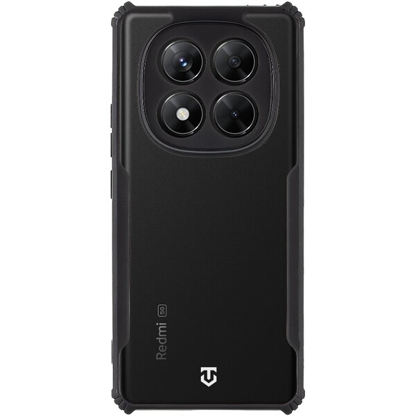 Tactical Quantum Stealth kryt Xiaomi Redmi Note 14 Pro 5G/Poco X7 5G čirý/černý