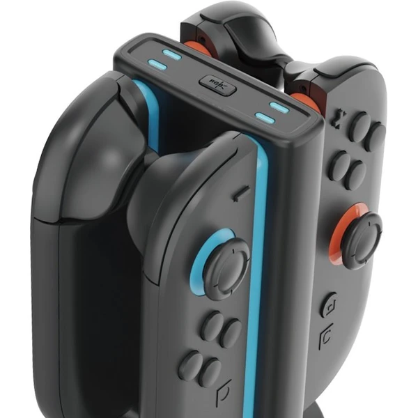 iPega SW2051 Nabíjecí Stanice s RGB pro JoyCon Ovladače Nintendo Switch 2 černá - Nabíječky - Obrázek 1fccfad557c14fb5b75efbe0e2d6758a