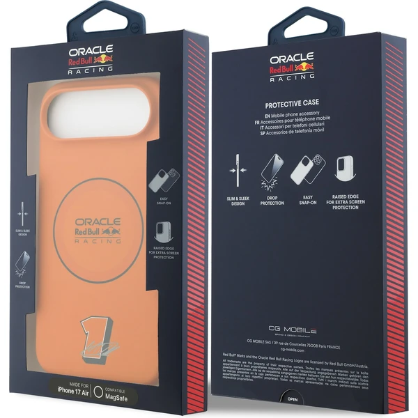 Oracle Red Bull Racing Silicone Blue Ring MagSafe kryt iPhone Air oranžový - Pouzdra - Obrázek 1fd2beca7bc34a269fbaa34e4a0bb004