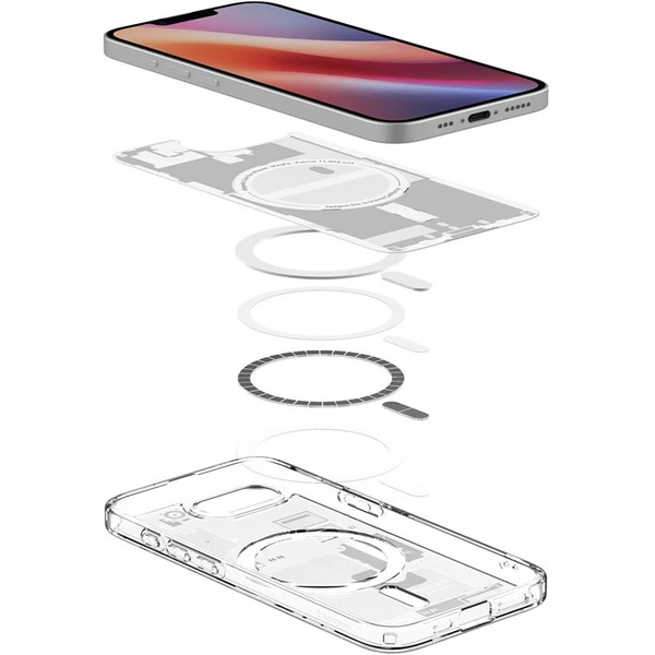 Spigen Ultra Hybrid MagSafe kryt iPhone 17e/16e zero one white - Pouzdra - Obrázek 1fd4b8c52ab84363858b6a3b36640559