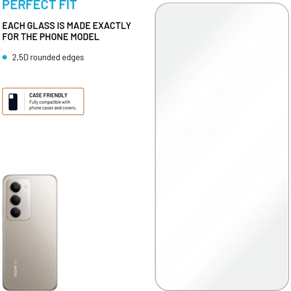 FIXED 2,5D tvrzené sklo Xiaomi Redmi 15 4G/5G, 2ks čiré - Ochranné folie a skla - Obrázek 1fd59315671a4d7498f8d5dcd3b4b726