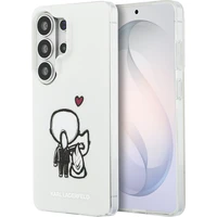 Karl Lagerfeld IML K&CH Back Logo Magnetic kryt Samsung Galaxy S26 Ultra čirý - Pouzdra