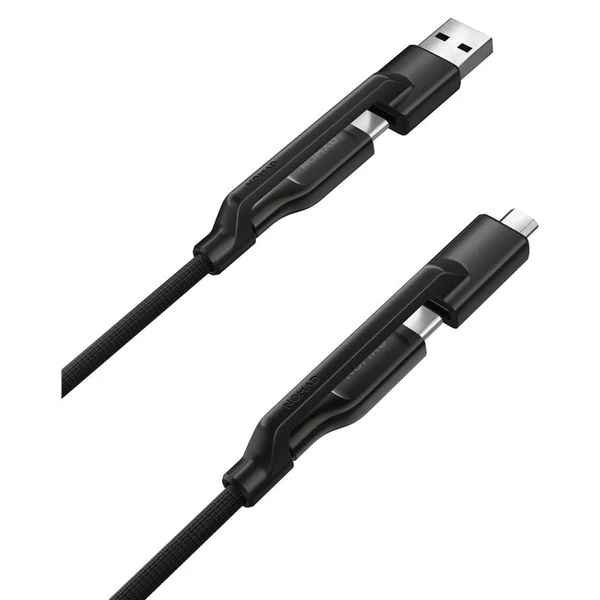 Nomad Kevlar Universal 4v1 napájecí kabel 240W 1,5m černý - Kabely a redukce - Obrázek 2037ebd06fc64a3c85641220d32db6fd