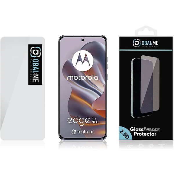 OBAL:ME 2.5D tvrzené sklo Motorola Edge 50 Neo čiré - Ochranné folie a skla - Obrázek 20440ee864064b50854f991ca52d8fc9