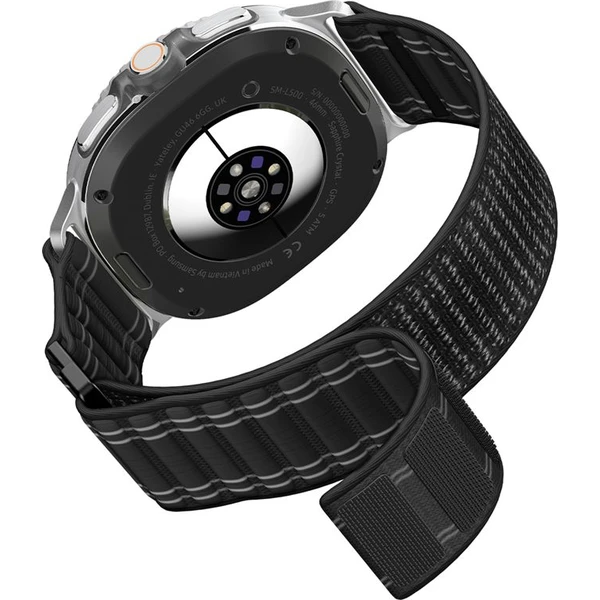 Spigen Fabric Band řemínek (hook-and-loop) Samsung Galaxy Watch8 46/44/40mm černý - Řemínky - Obrázek 2047fa09d4ac49588b4e8ddd37ffbe1b