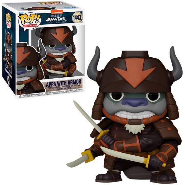 Funko POP! Super #1443 Animation: Avatar: The Last Airbender - Appa w/ Armor 15 cm