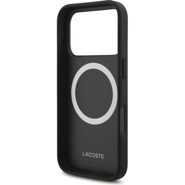 Lacoste PU Nomogramme Gold Logo MagSafe kryt iPhone 17 Pro černý - Pouzdra - Obrázek 205d28d3bc9c4b44bbd1604255989f6f