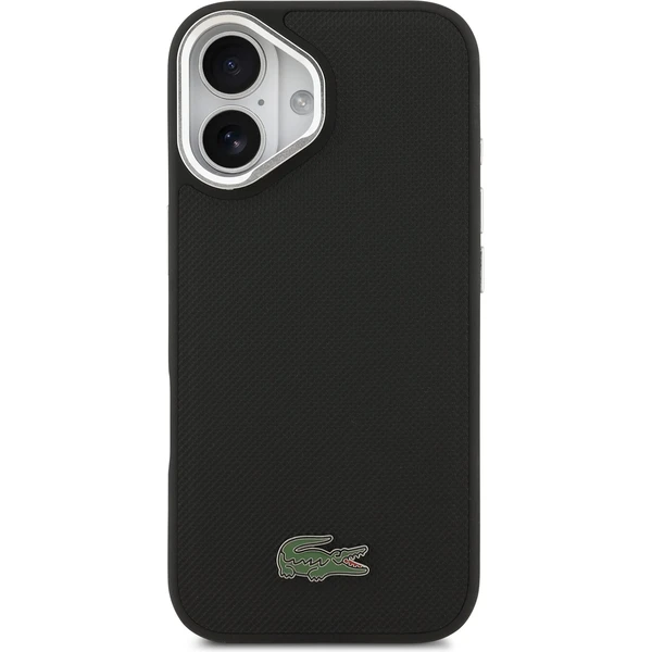 Lacoste Iconic Petit Pique Camera Stand MagSafe kryt iPhone 17 černý - Pouzdra - Obrázek 206d721e1bee4b429e9fb10510875e41