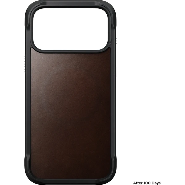 Nomad Rugged Leather (Horween) MagSafe kožený kryt iPhone 18 Pro Max Rustic Brown - Pouzdra - Obrázek 2076ffb6f3414cff9d46e6a878c1d0c3