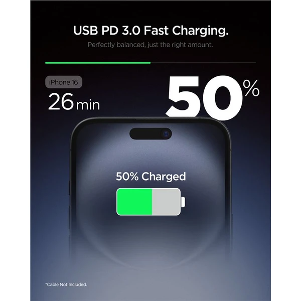 Spigen Essential 20W USB-C nabíječka (EE201EU) bílá - Nabíječky - Obrázek 207e7eab7bdc48d6b63ab876e6ad401f