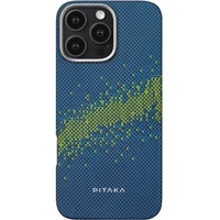 Pitaka StarPeak Luminous Case svítící kryt iPhone 16 Pro Milky way galaxy - Pouzdra