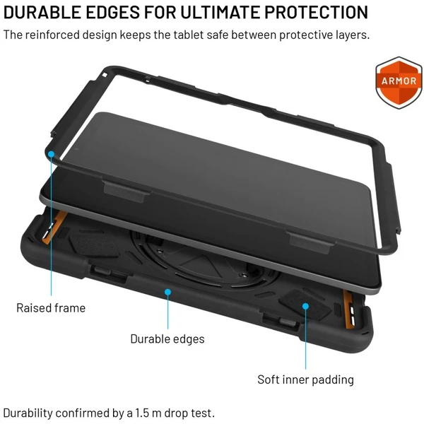 FIXED Rugged Tab Case odolné pouzdro se stojánkem Samsung Galaxy Tab A11+ černé - Pouzdra - Obrázek 209bb09abaf643b18c15a9bca1665c5b