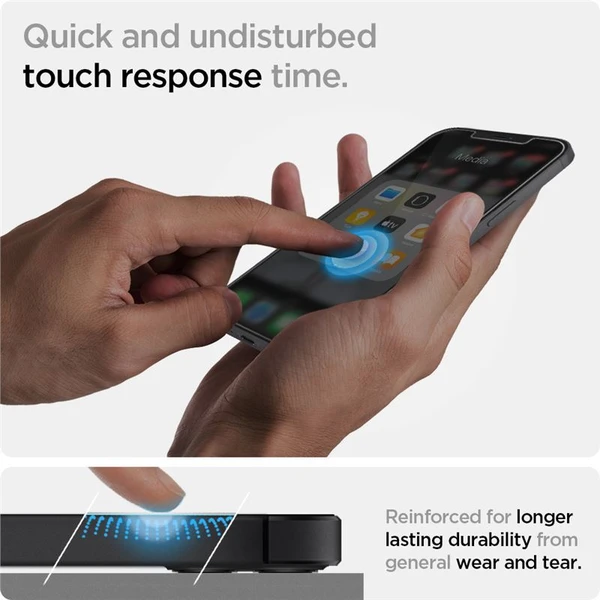 Spigen Glas tR EZ Fit tvrzené sklo iPhone 12 mini 2 ks čiré - Ochranné folie a skla - Obrázek 20B3200401