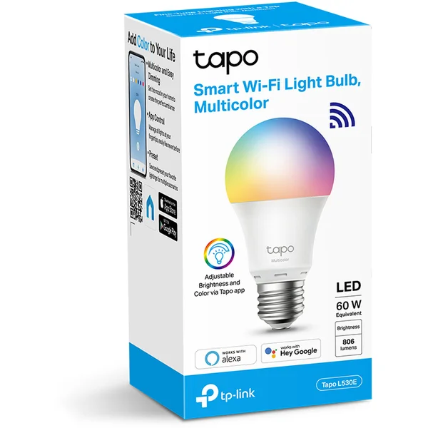 TP-Link Tapo L530E chytrá žárovka - Chytrá osvětlení - Obrázek 20XT000501