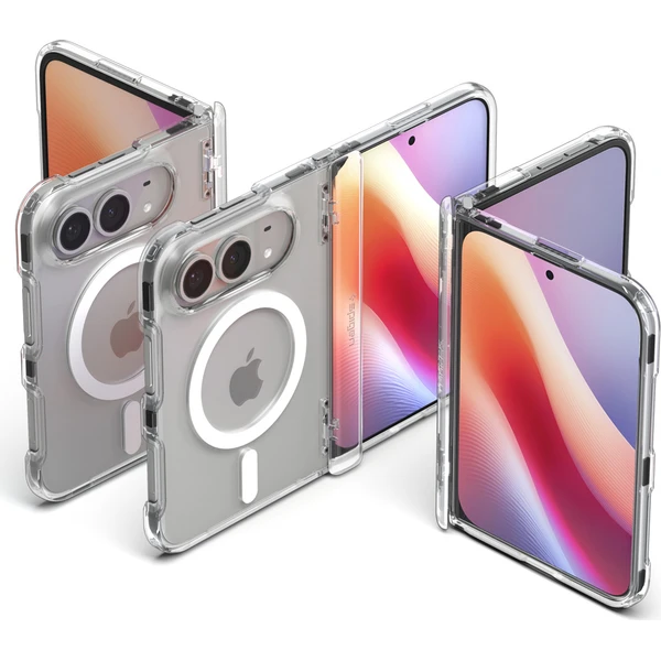 Spigen Ultra Hybrid Pro MagSafe kryt iPhone Duo clear white - Pouzdra - Obrázek 20b2eb97dde34b8bab7ea157399e029d