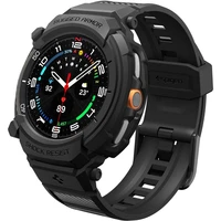 Spigen Rugged Armor Pro kryt s řemínkem Galaxy Watch8 Classic (46mm) matně černý - Pouzdra
