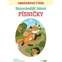 Nejznámější lidové písničky - Obrázkové čtení - E-kniha