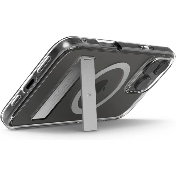 Spigen Caseology Capella MagSafe Kickstand kryt iPhone 16 Pro clear gray - Pouzdra - Obrázek 20e00ac28ad7463cb2b76dc3b1a897a0