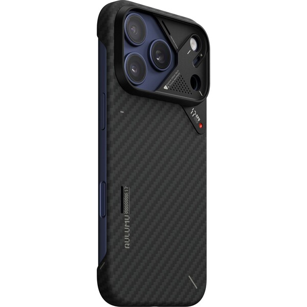 Aulumu A17 Aramid Fiber MagSafe kryt iPhone 17 Pro Black - Pouzdra - Obrázek 20e171b398454d2dad7a08e6414f18ac