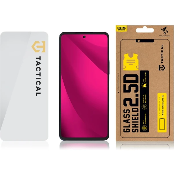 Tactical Glass Shield 2.5D sklo pro T-Mobile T Phone 2 Pro 5G čiré - Ochranné folie a skla - Obrázek 20e97c4bb1ae4892bfe834afcf7bdd77