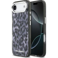 Karl Lagerfeld IML Leopard MagSafe kryt iPhone Air šedý - Pouzdra
