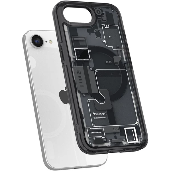 Spigen Ultra Hybrid MagSafe kryt iPhone 17e/16e zero one black - Pouzdra - Obrázek 20f5e67004a648ad92d8c0486dac68ec