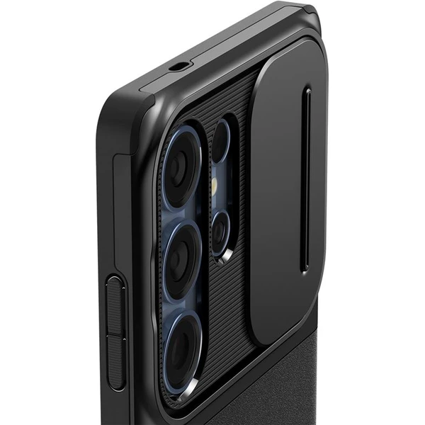 Spigen Optik Armor kryt Samsung Galaxy S25 Ultra černý - Pouzdra - Obrázek 21086516c59e421b99727b2d65a15331