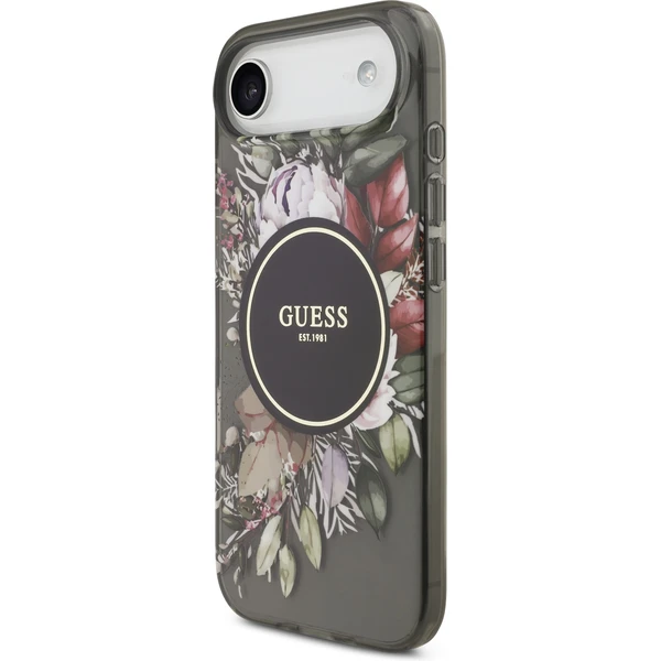 Guess IML Flowers Strap MagSafe kryt iPhone Air černý - Pouzdra - Obrázek 212376c95a884baeab4d0288793baa6e