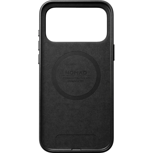 Nomad Traditional Leather (Horween) MagSafe kožený kryt iPhone 18 Pro Max Black - Pouzdra - Obrázek 2133db2e46984d30beec2a1ad72ebdcc