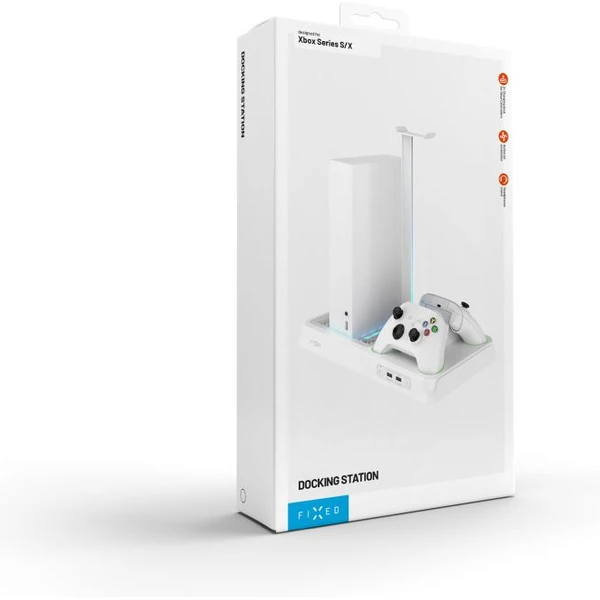 FIXED nabíjecí stanice pro Xbox Series X/S s odvětráváním, bílá - Nabíječky - Obrázek 2137d8f0f3ea431c849170f2f25fd7bf