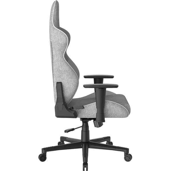 DXRacer GLADIATOR látková herní židle šedo-bílá - Židle - Obrázek 214D000O01