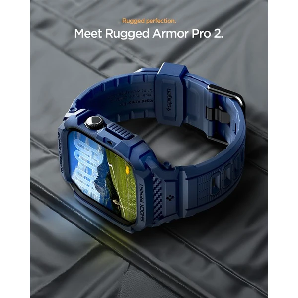 Spigen Rugged Armor Pro 2 pouzdro Apple Watch 11 (42mm) navy blue - Pouzdra - Obrázek 214c904b78fe4a04be688bf8634a2bc8