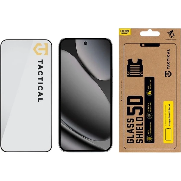 Tactical Glass Shield 5D sklo pro Google Pixel 10 Pro XL černé - Ochranné folie a skla - Obrázek 2156bc040c73440692851f3acd2697ce