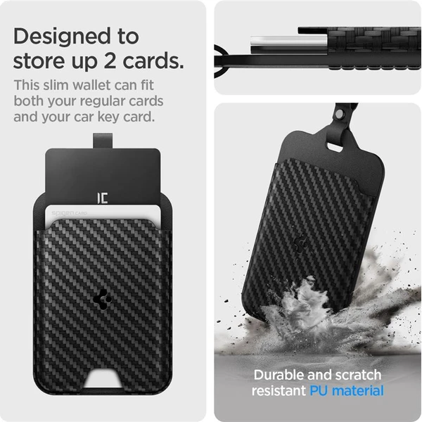 Spigen Tesla Card Holder pouzdro pro Tesla Key Card (2 ks) - Pouzdra - Obrázek 21718e935cfd433093cb3778e410a6f8