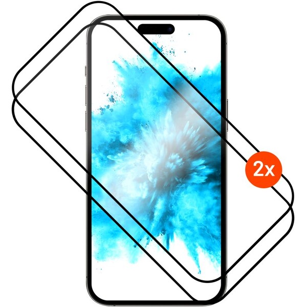 FIXED 2,5D Full-Cover ochranné sklo s aplikátorem Apple iPhone 17, 2ks černé