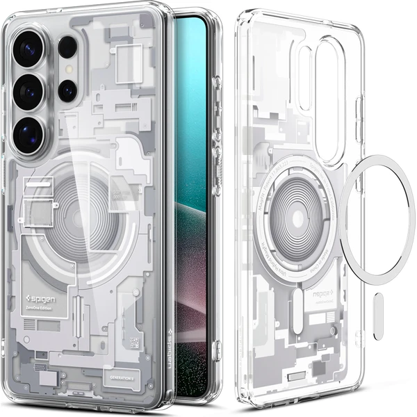 Spigen Ultra Hybrid MagSafe kryt Samsung Galaxy S26 Ultra zero one white - Pouzdra - Obrázek 21808bbdf5bf43019a3508e07d46bd2f