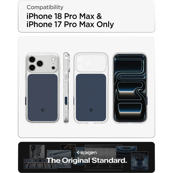 Spigen Ultra Hybrid T MagSafe kryt iPhone 18 Pro Max/17 Pro Max matte blue - Pouzdra - Obrázek 2189eb11b9fb432dbf007e91a6e3718a