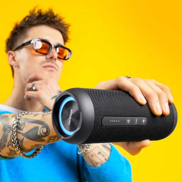 Niceboy RAZE Polaris bezdrátový reproduktor černý - Reproduktory - Obrázek 218F000J01