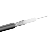 PremiumCord RG 58 koaxiální kabel 100m černý - Kabely a redukce